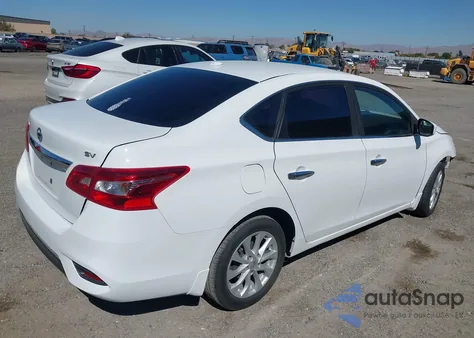 2019 Nissan Sentra Sv z USA, uszkodzony, nr VIN 3N1AB7AP9KY350595